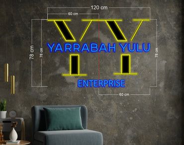 Enseigne au néon LED personnalisée pour entreprise