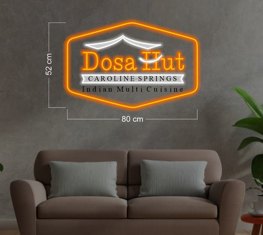 Enseigne au néon LED personnalisée pour entreprise