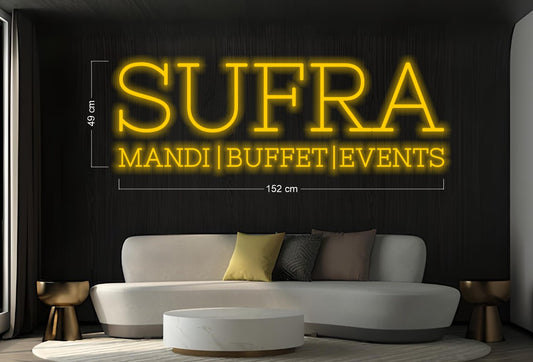 Enseigne au néon LED personnalisée pour entreprise