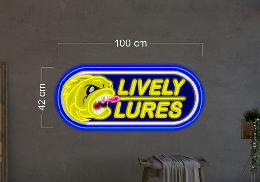 LIVELY LURES | LED Neon Sign