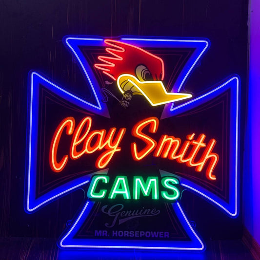 Clay Smith+ Skull gas masking ( 2 signs) | LED Neon Sign