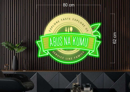 Enseigne au néon LED personnalisée pour entreprise