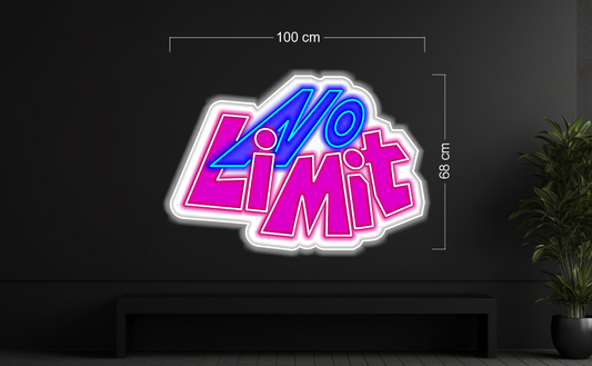 NO LIMIT | LED Neon Sign (outdoor option)