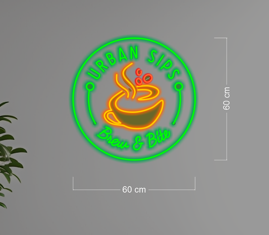 Enseigne au néon LED personnalisée pour entreprise