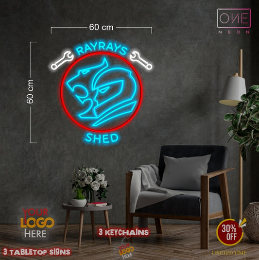 Enseigne au néon LED personnalisée pour entreprise