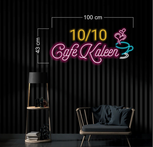 Enseigne au néon LED personnalisée pour entreprise