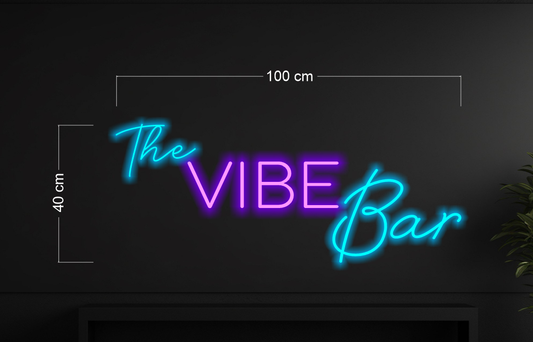 The vibe bar | LED Neon Sign