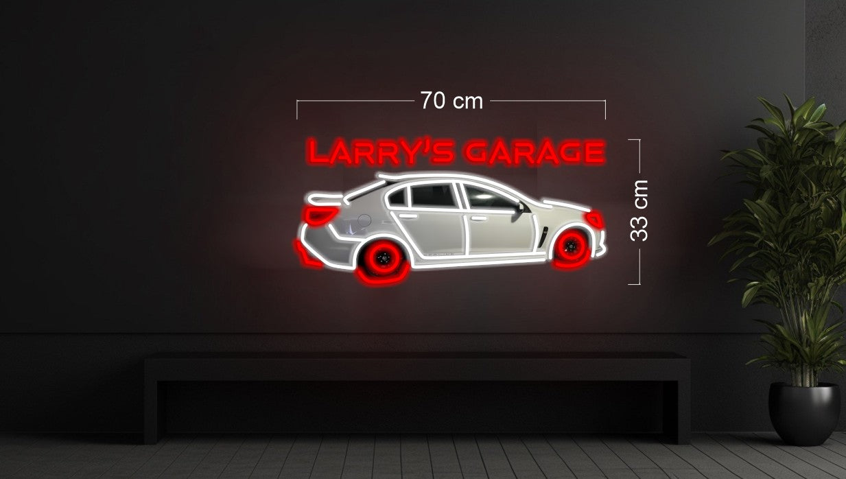 Larry's garage| LED Neon Sign