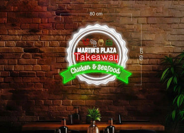 Enseigne au néon LED personnalisée pour entreprise