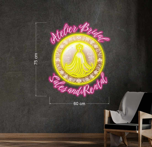 Enseigne au néon LED personnalisée pour entreprise