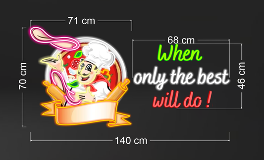 Enseigne au néon LED personnalisée pour entreprise