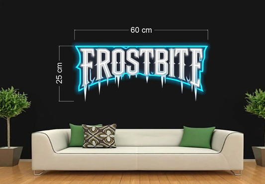 FROSTBITE (RGB color) | LED Neon Sign