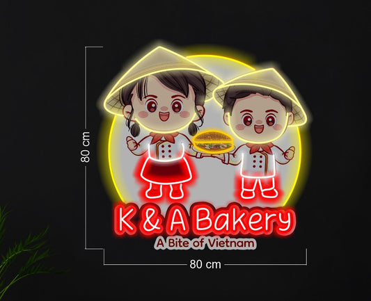 Enseigne au néon LED personnalisée pour entreprise