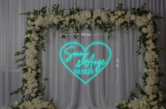 Sonny & Ange 13.12.25 | LED Neon Sign