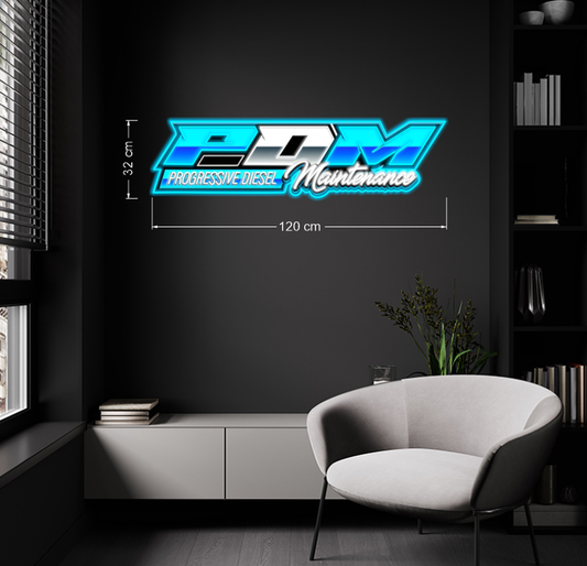 Enseigne au néon LED personnalisée pour entreprise