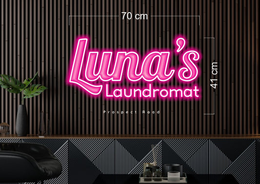 Enseigne au néon LED personnalisée pour entreprise