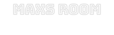 Custom Neon: Maxs room