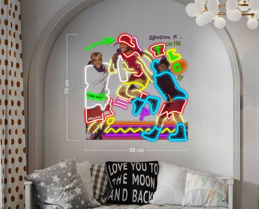 Enseigne au néon LED personnalisée pour entreprise