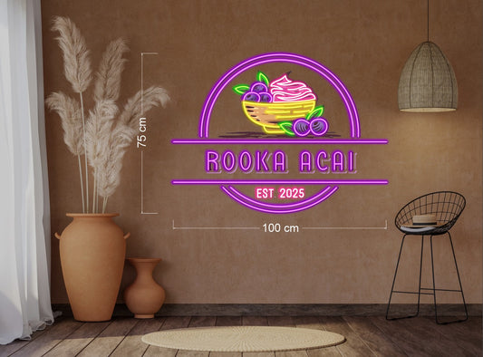 Enseigne au néon LED personnalisée pour entreprise