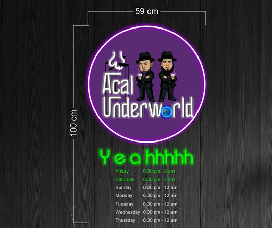 Enseigne au néon LED personnalisée pour entreprise