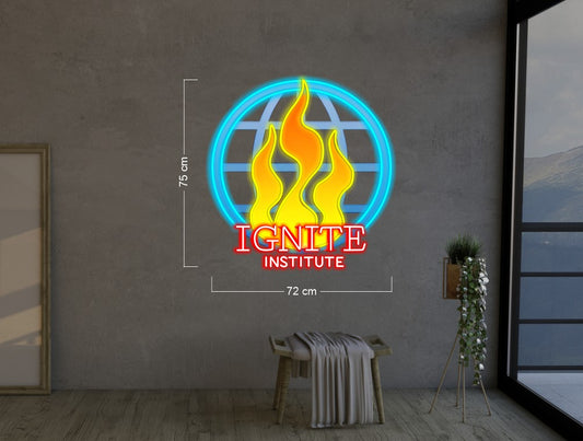 Enseigne au néon LED personnalisée pour entreprise