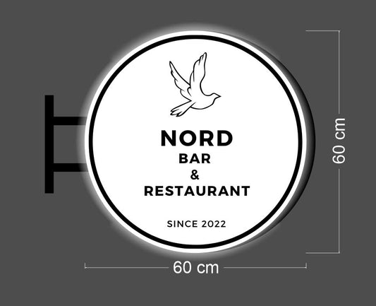 Enseigne au néon LED personnalisée pour entreprise