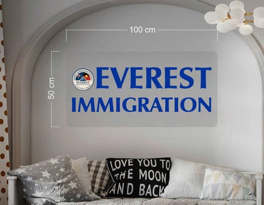 Enseigne au néon LED personnalisée pour entreprise