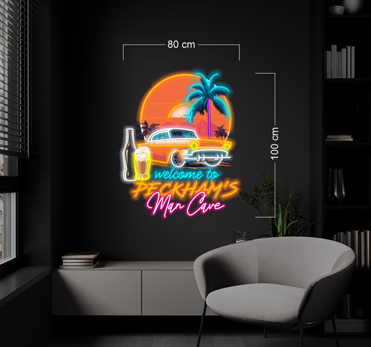 Enseigne au néon LED personnalisée pour entreprise