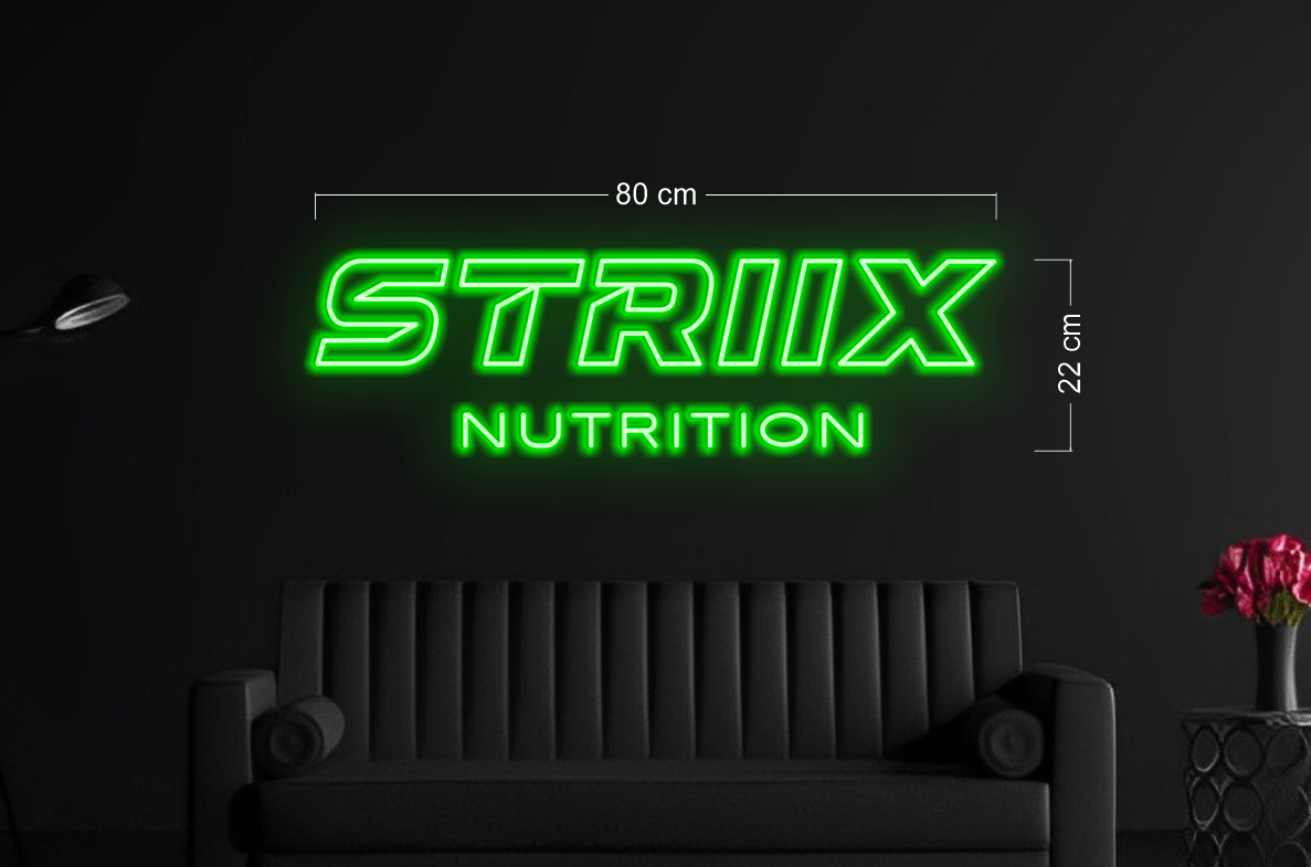 STRIIX NUTRITION | LED Neon Sign