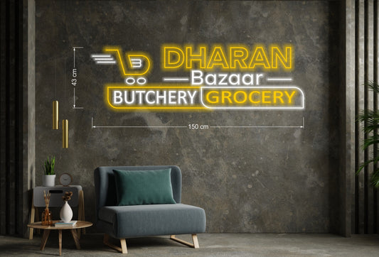 Enseigne au néon LED personnalisée pour entreprise