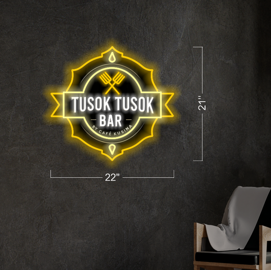 Enseigne au néon LED personnalisée pour entreprise