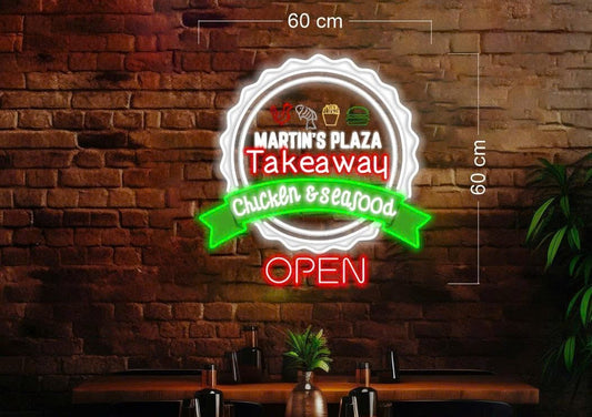 Enseigne au néon LED personnalisée pour entreprise