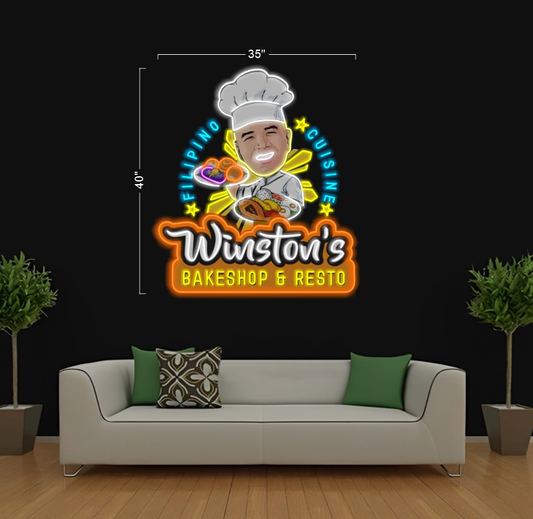 Enseigne au néon LED personnalisée pour entreprise