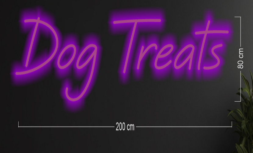 LET'S PARTY & PAWSOME & DOG TREATS | LED Neon Sign (3 signs)
