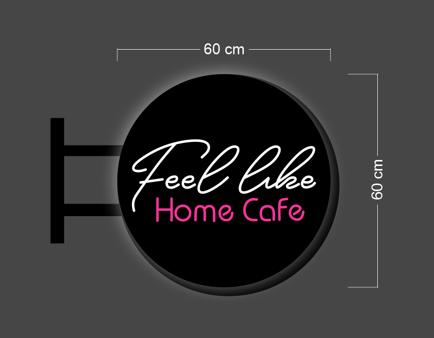 Enseigne au néon LED personnalisée pour entreprise