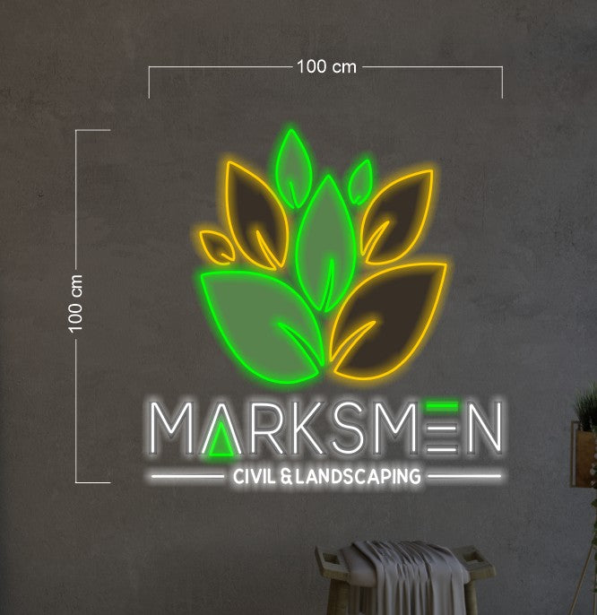 Enseigne au néon LED personnalisée pour entreprise