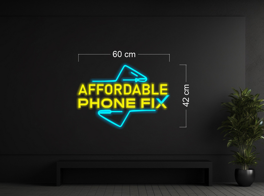 Enseigne au néon LED personnalisée pour entreprise