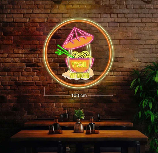 Enseigne au néon LED personnalisée pour entreprise