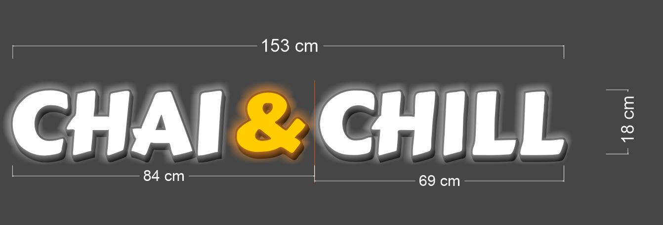 CHAI & CHILL | Light box