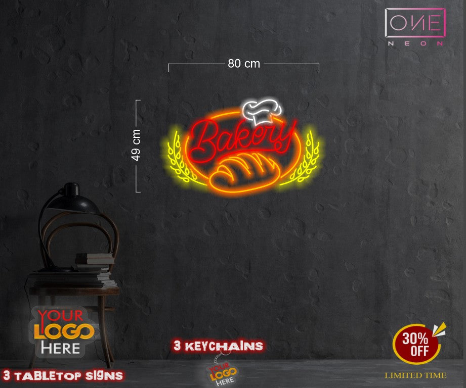 BAKERY OPEN | LED Neon Sign (2 signs)