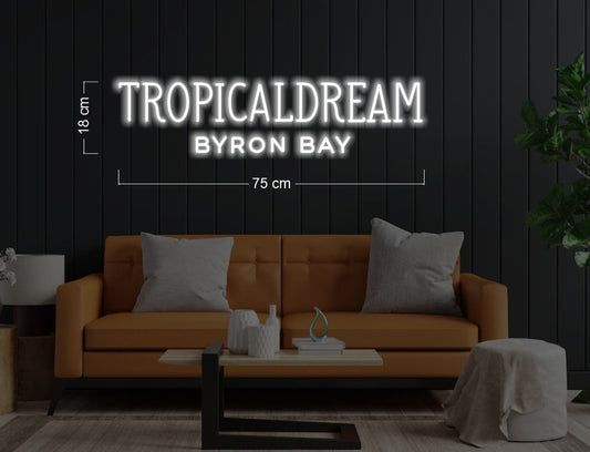 Enseigne au néon LED personnalisée pour entreprise