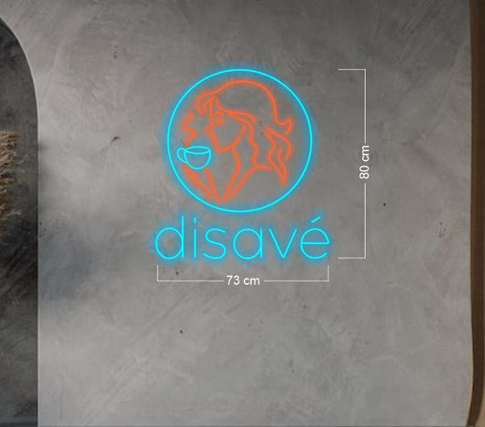 Disave logo+ I need more coffee+ Espressobits ( 3 signs) | LED Neon Sign