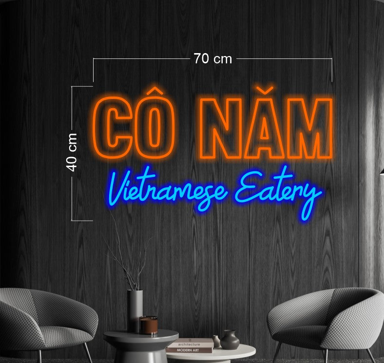 Enseigne au néon LED personnalisée pour entreprise