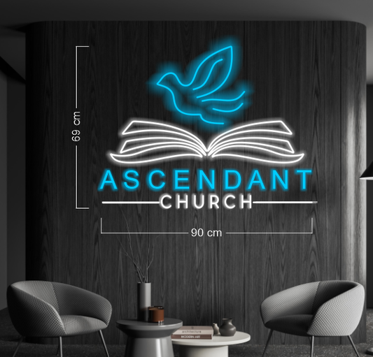 Enseigne au néon LED personnalisée pour entreprise