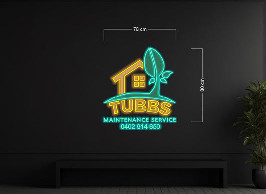 Enseigne au néon LED personnalisée pour entreprise