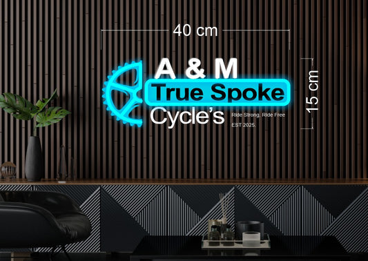 Enseigne au néon LED personnalisée pour entreprise