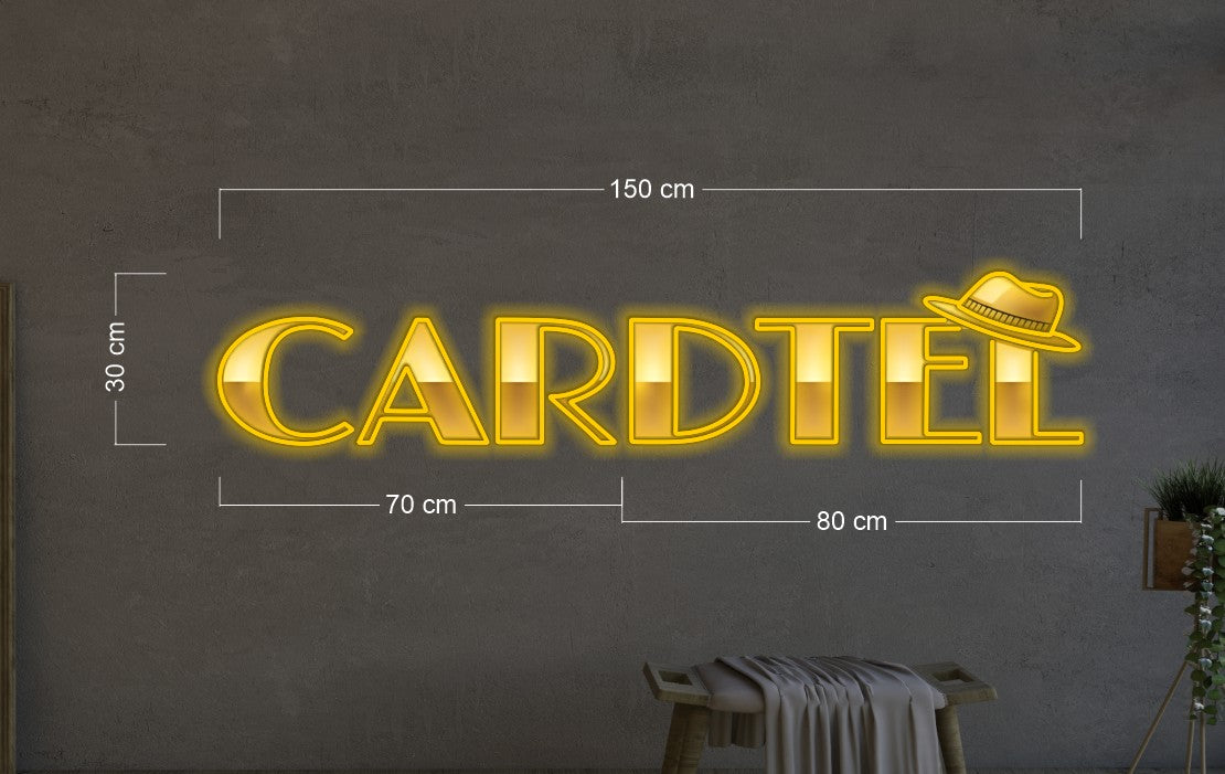 Enseigne au néon LED personnalisée pour entreprise