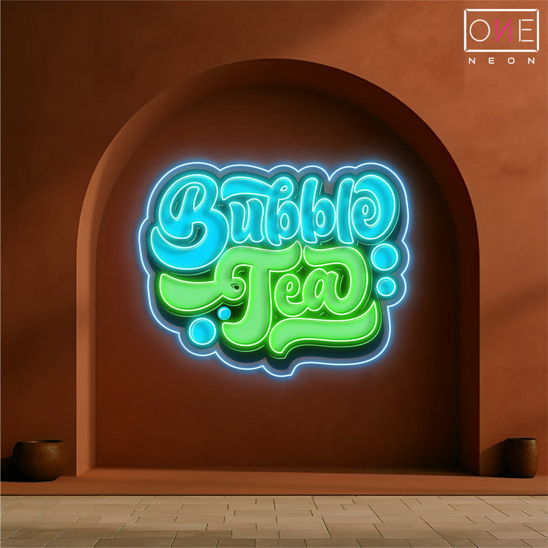 Enseigne au néon à LED Bubble Tea Artwork