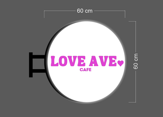 Enseigne au néon LED personnalisée pour entreprise