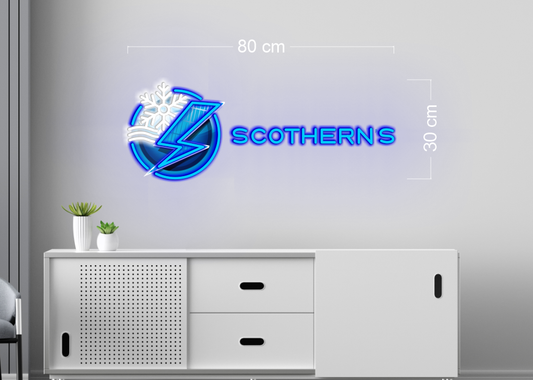 Enseigne au néon LED personnalisée pour entreprise